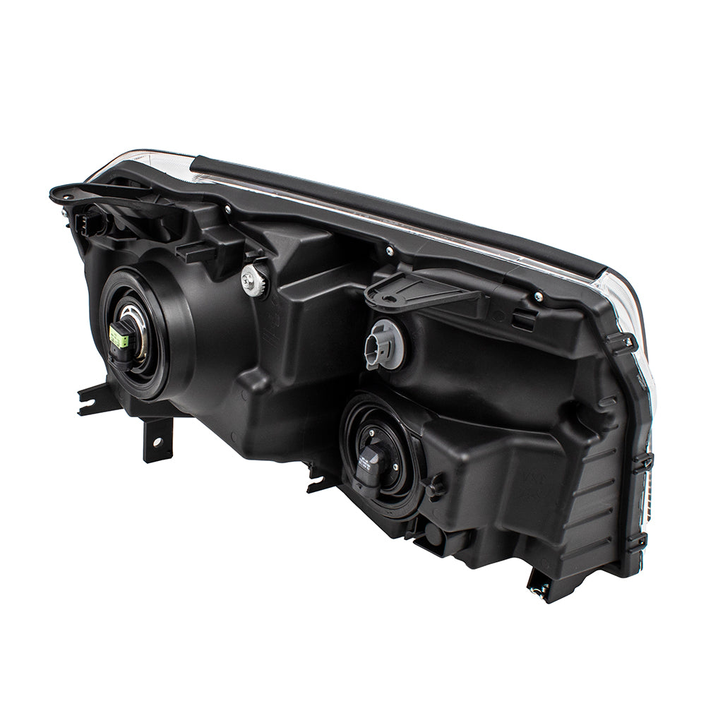 Brock Replacement Drivers Halogen Combination Headlight Headlamp Compatible with 12-15 Pilot 33150SZAA11