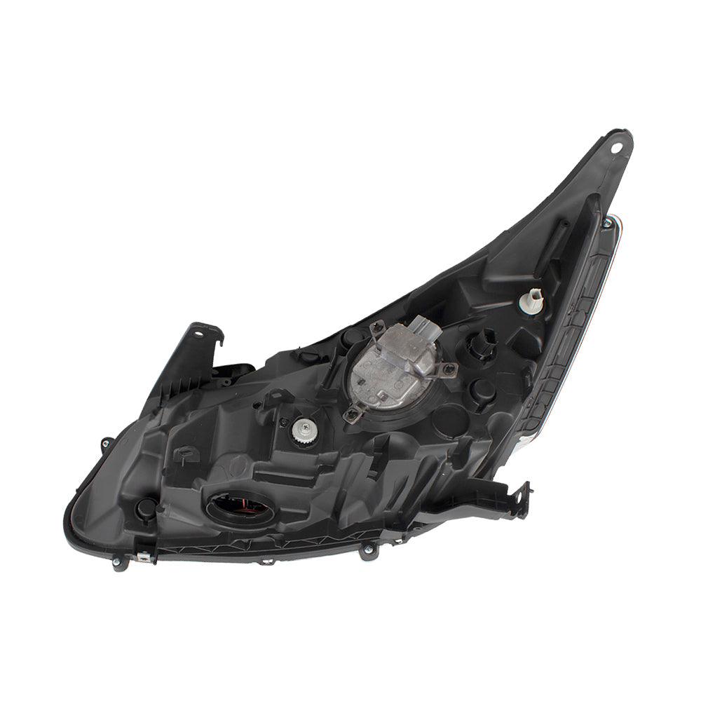 Brock Replacement Passengers LED Combination Headlight Headlamp Compatible with 16-17 Accord Sedan 33100T2AA32