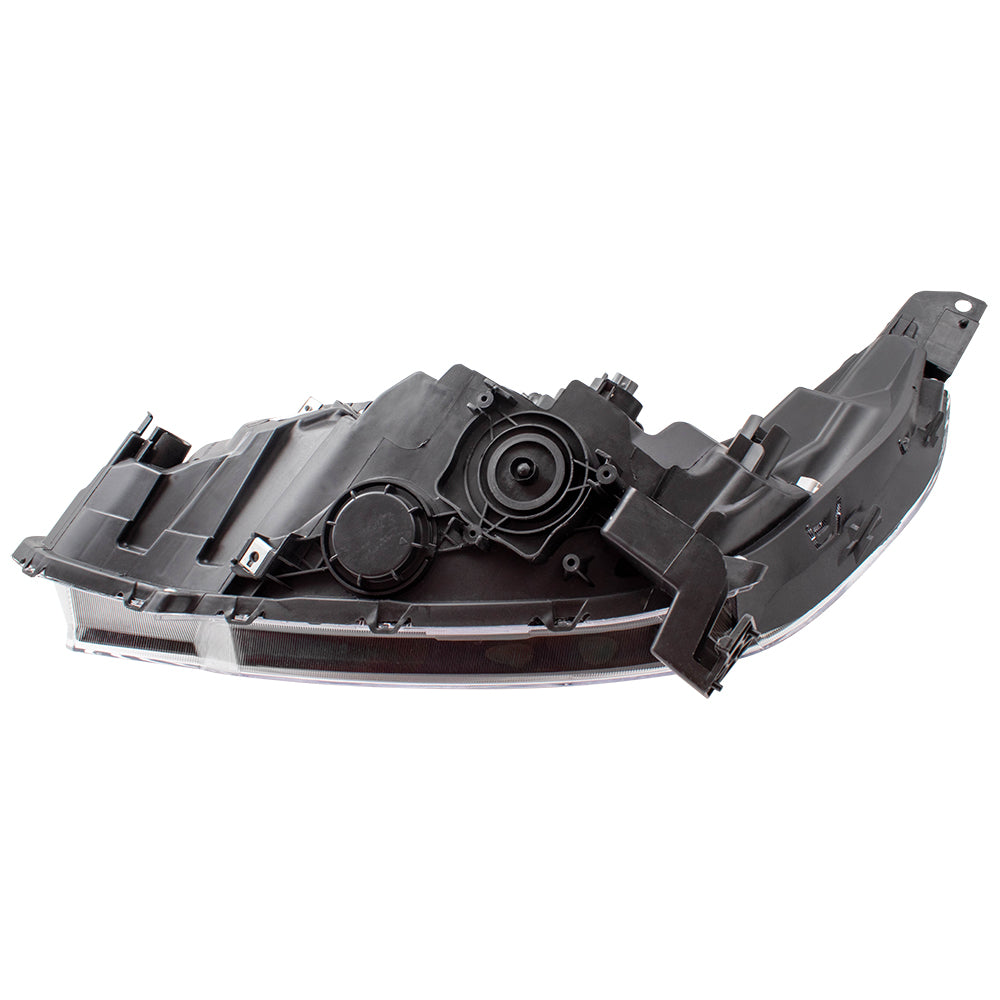 Brock Replacement Passengers Halogen Combination Headlight Headlamp w/LED Daytime Running Light Compatible with 15-16 CR-V (EXCLUDING Projector Headlamps) 33100T1WA01 HO2503161