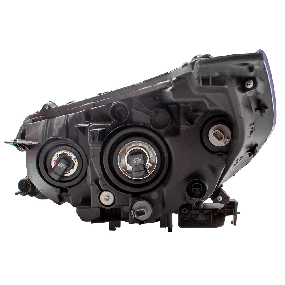 Brock Replacement Passengers Halogen Combination Headlight Headlamp w/LED Daytime Running Light Compatible with 15-16 CR-V (EXCLUDING Projector Headlamps) 33100T1WA01 HO2503161
