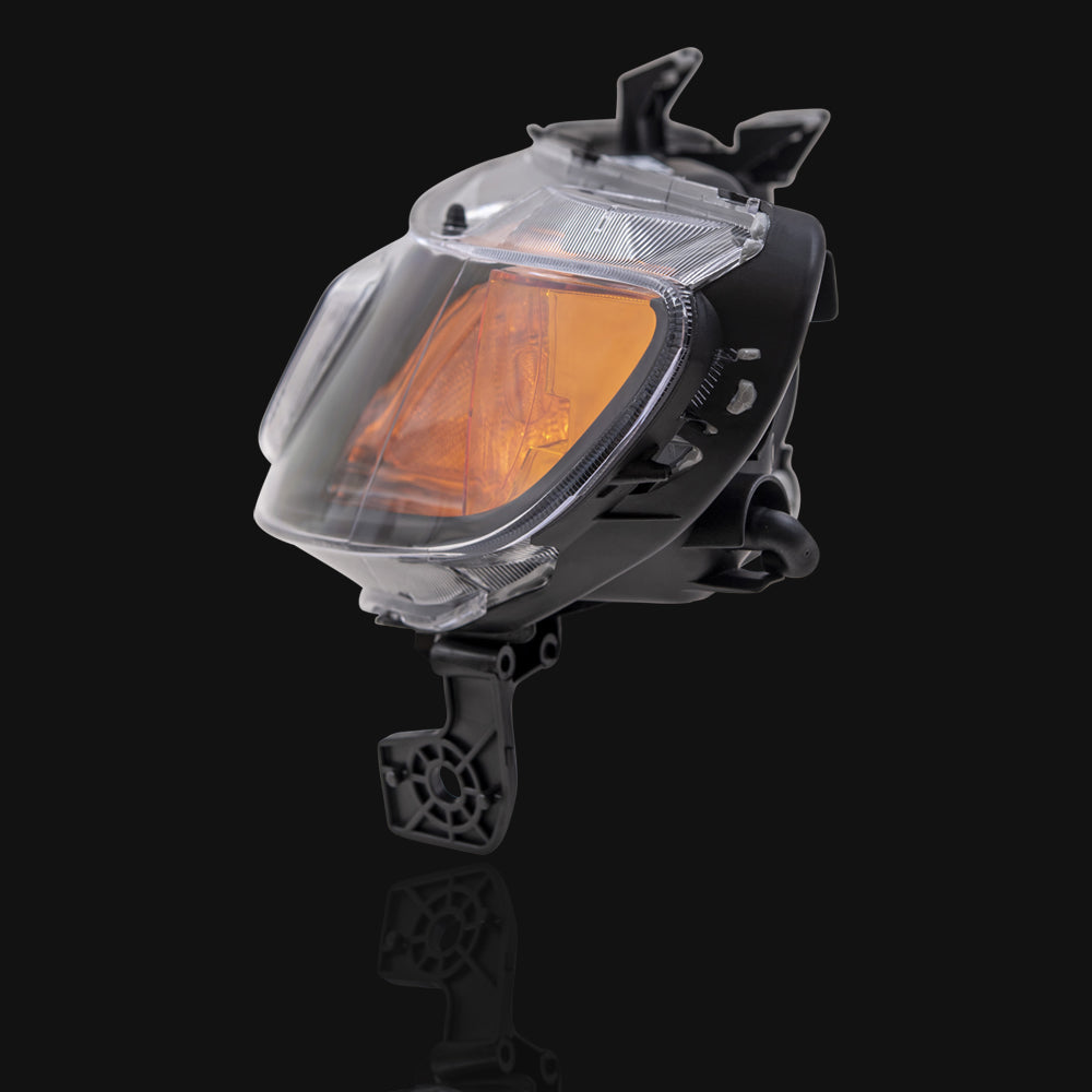 Brock Aftermarket Replacement Driver Left Passenger Right Halogen Combination Headlight Assembly Set Compatible With 2006-2008 Honda Civic Sedan