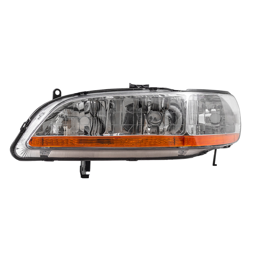 Fits 98-02 Honda Accord Drivers Halogen Headlight Lens Assembly 33151-S84-A02