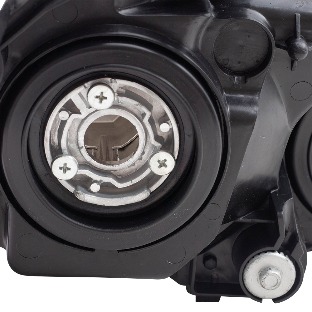 Brock Replacement Drivers Halogen Headlight Headlamp Compatible with 2004-2005 Civic 33151-S5A-A51