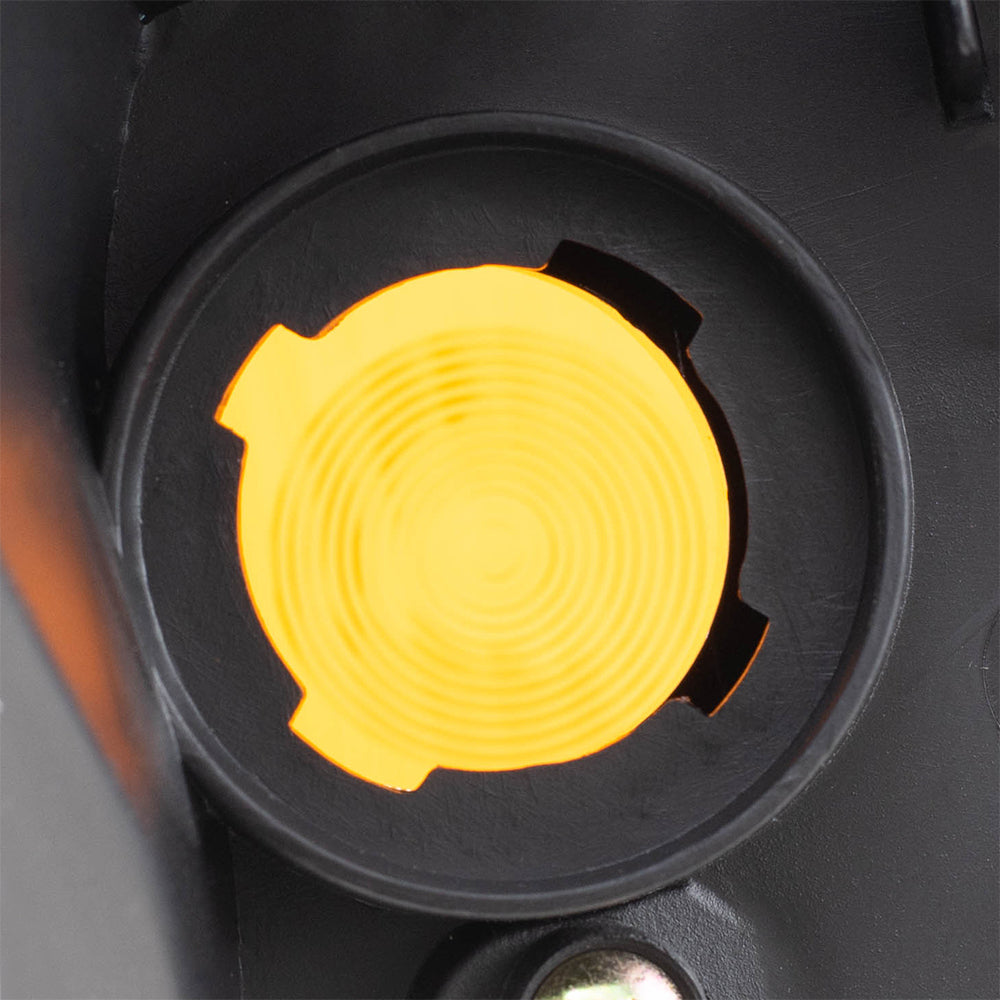 Brock Replacement Drivers Headlight Headlamp with Amber Park Lens and Black Bezel Compatible with Civic 33151SVAA01