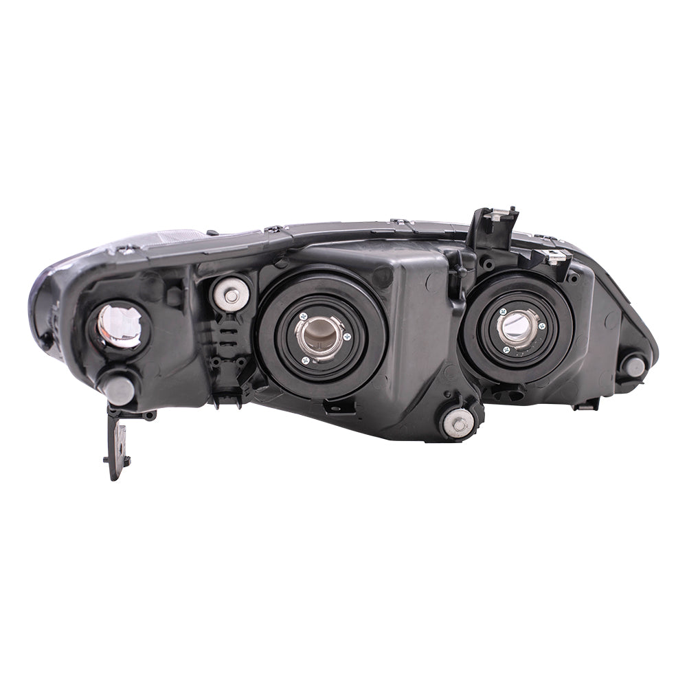 Brock Replacement Drivers Halogen Headlight Headlamp Compatible with 2006-2009 Civic Sedan 33151SNCA01