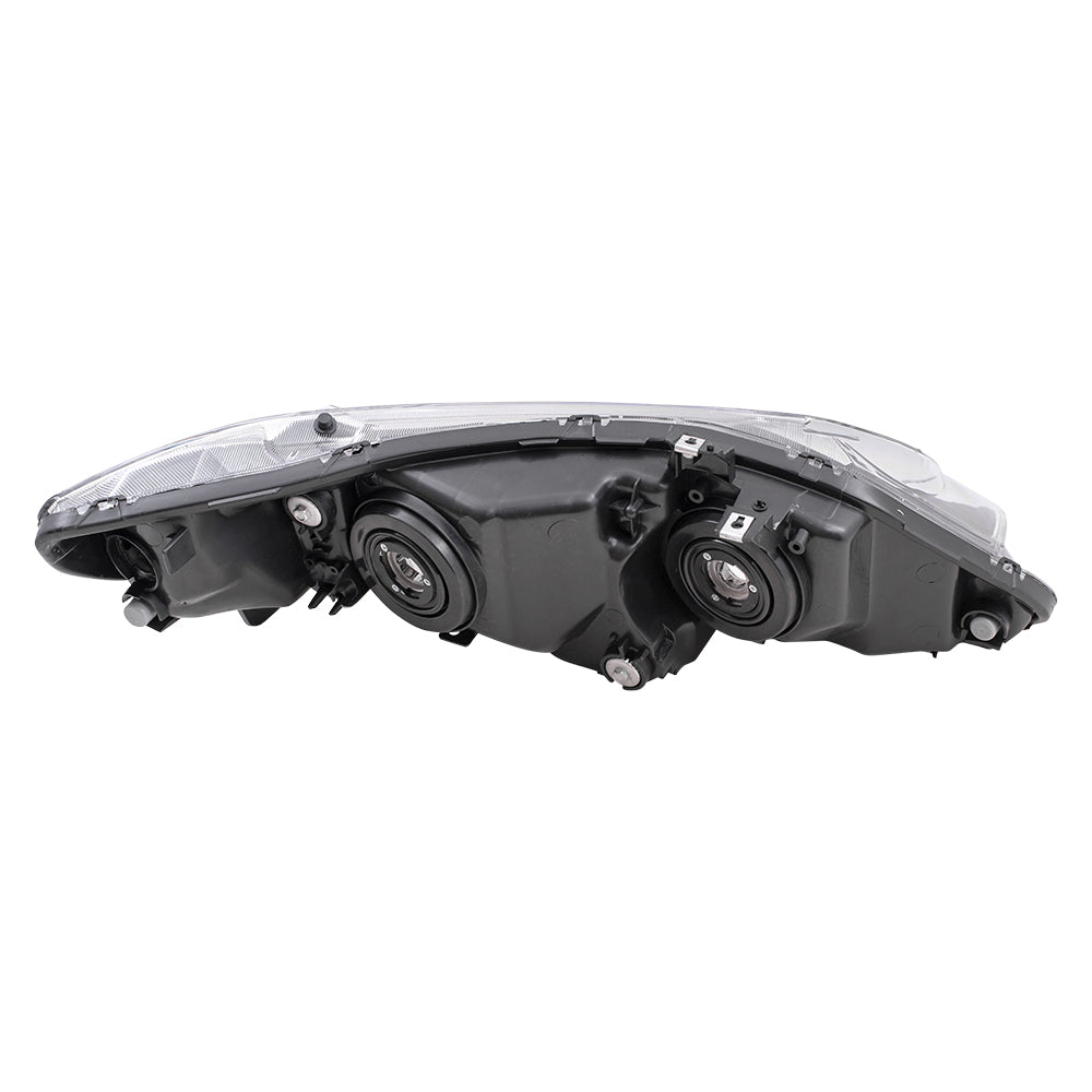Brock Replacement Drivers Halogen Headlight Headlamp Compatible with 2006-2009 Civic Sedan 33151SNCA01