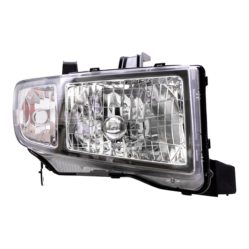 Brock Replacement Passengers Headlight Headlamp Compatible with 2006-2008 Ridgeline Pickup Truck 33101SJCA02