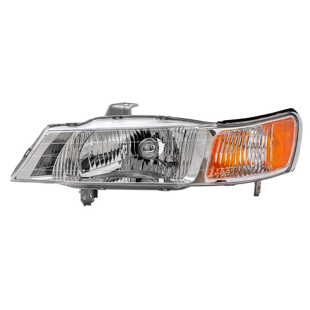 Brock Replacement Drivers Headlight Headlamp Compatible with 1999-2004 Odyssey Van 33151-S0X-A01