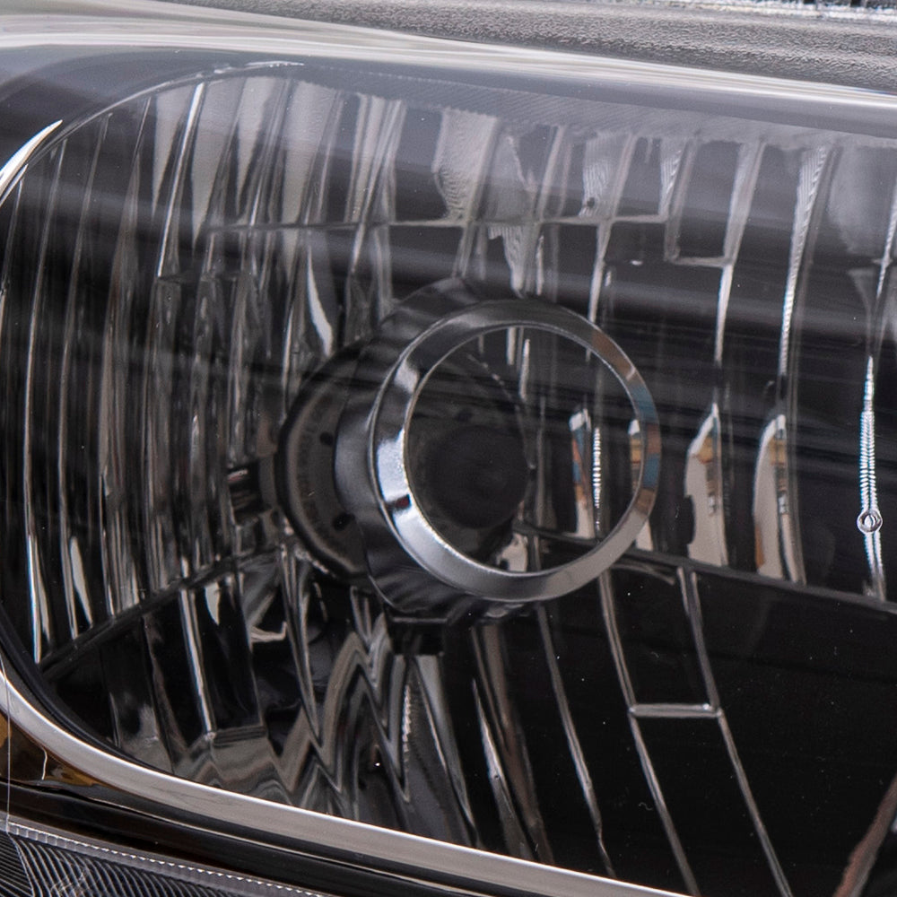 Brock Replacement Driver and Passenger Side CAPA-Certified Halogen Combination Headlight Assemblies Compatible with 2015-2017 Honda Fit Mexico Built ONLY