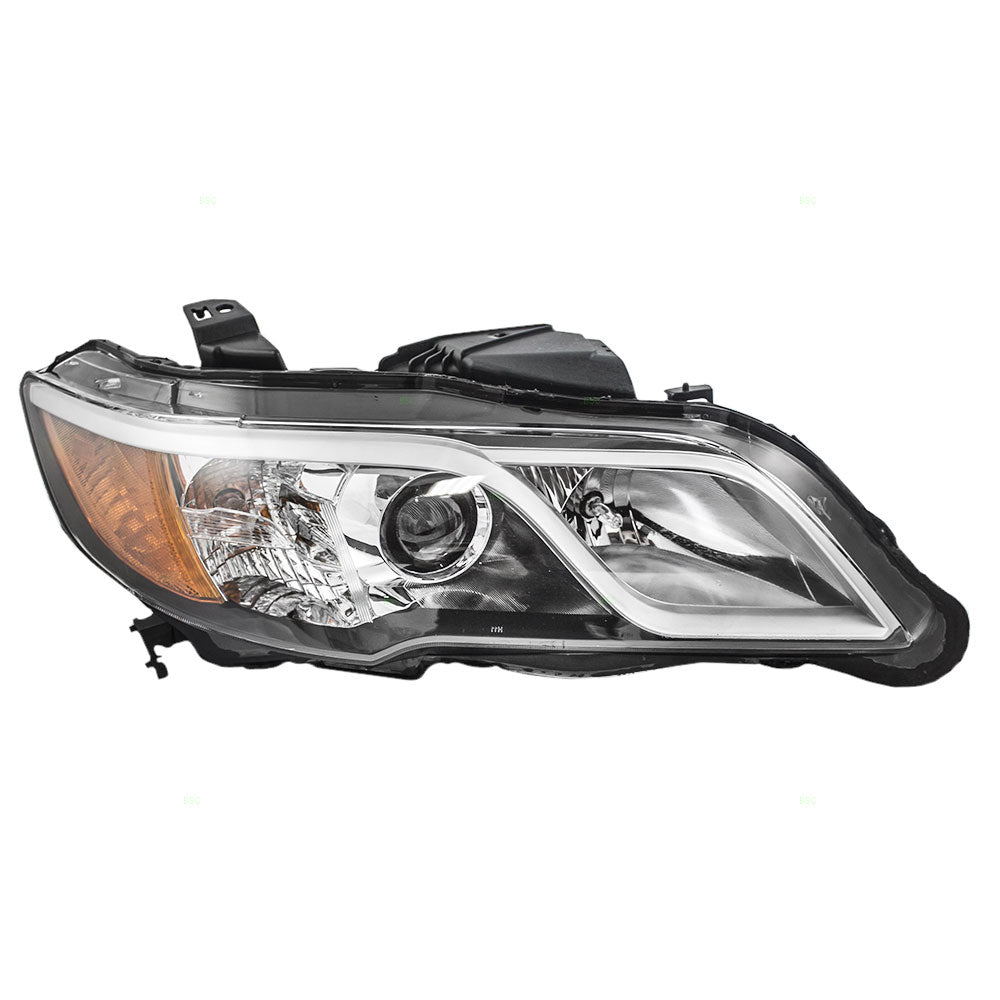 Brock Fits 13-15 Acura RDX Passengers Halogen Headlight Headlamp Assembly 33100TX4A11