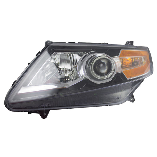Fits Honda Odyssey Van 14 15 16 17 Drivers Halogen Headlight Headlamp Assembly