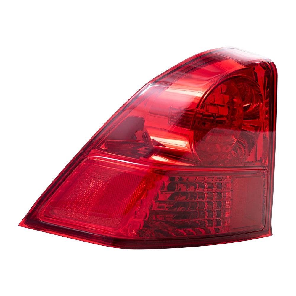 Brock Replacement Drivers Taillight Quarter Panel Mounted Tail Lamp Compatible with 03-05 Civic 33551S5DA51