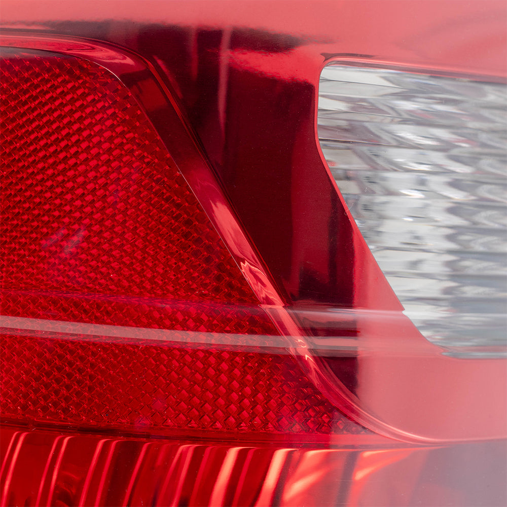 Brock Replacement Driver Tail Light Compatible with 2009-2014 Ridgeline Pickup