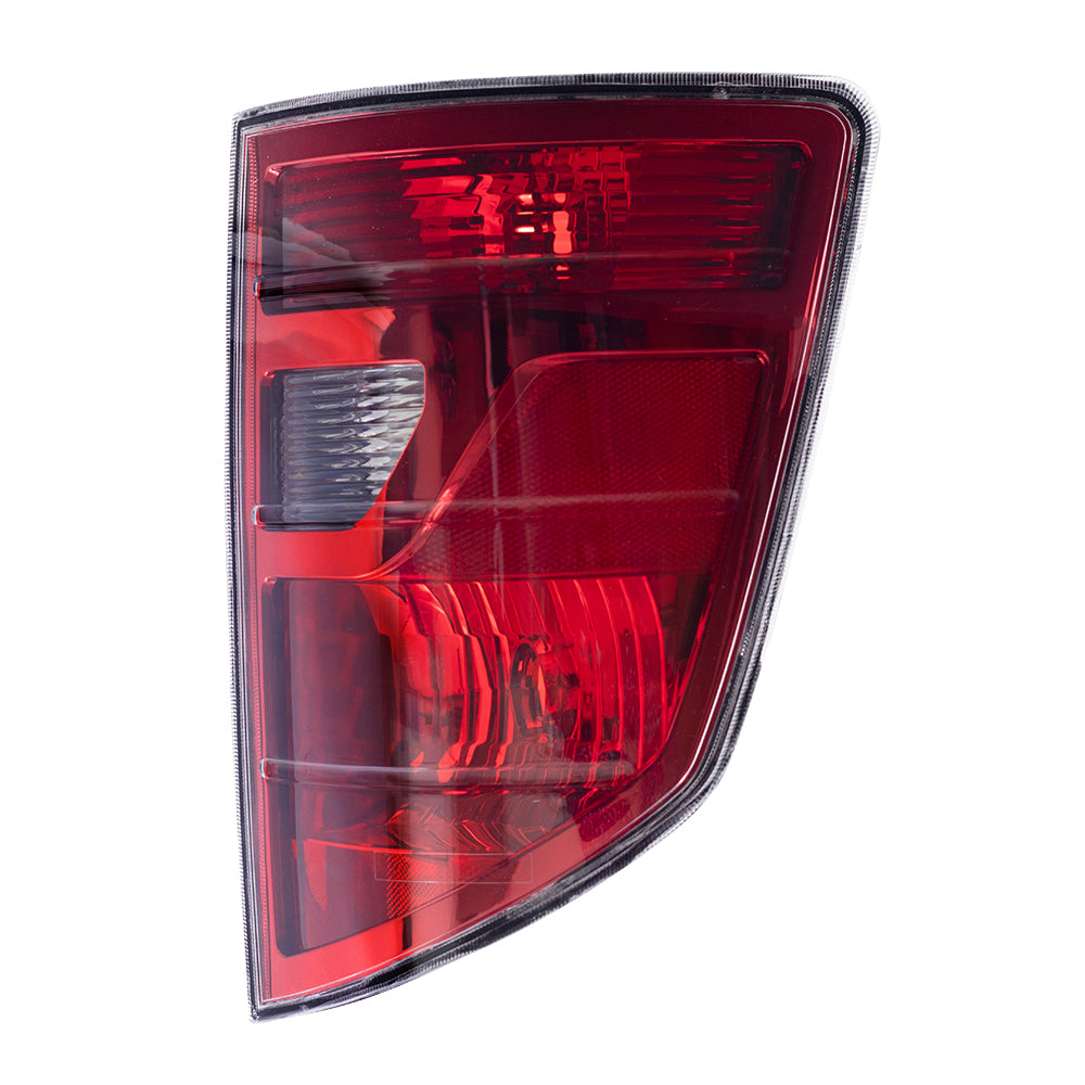 Brock Replacement Passenger Tail Light Compatible with 2009-2014 Ridgeline Pickup