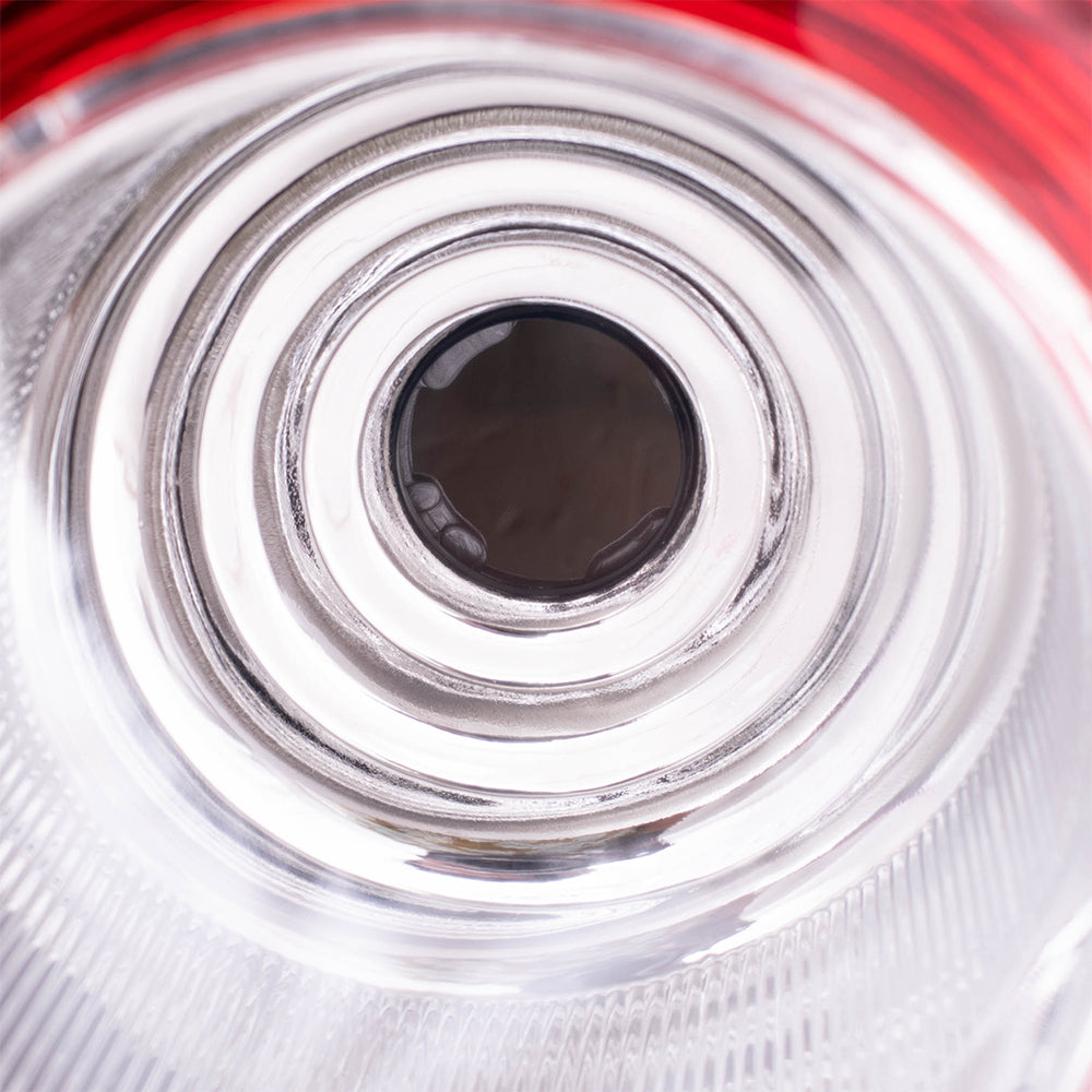 Brock Replacement Passengers Taillight Tail Lamp Lens Compatible with 04-08 Civic 33501S5PA11