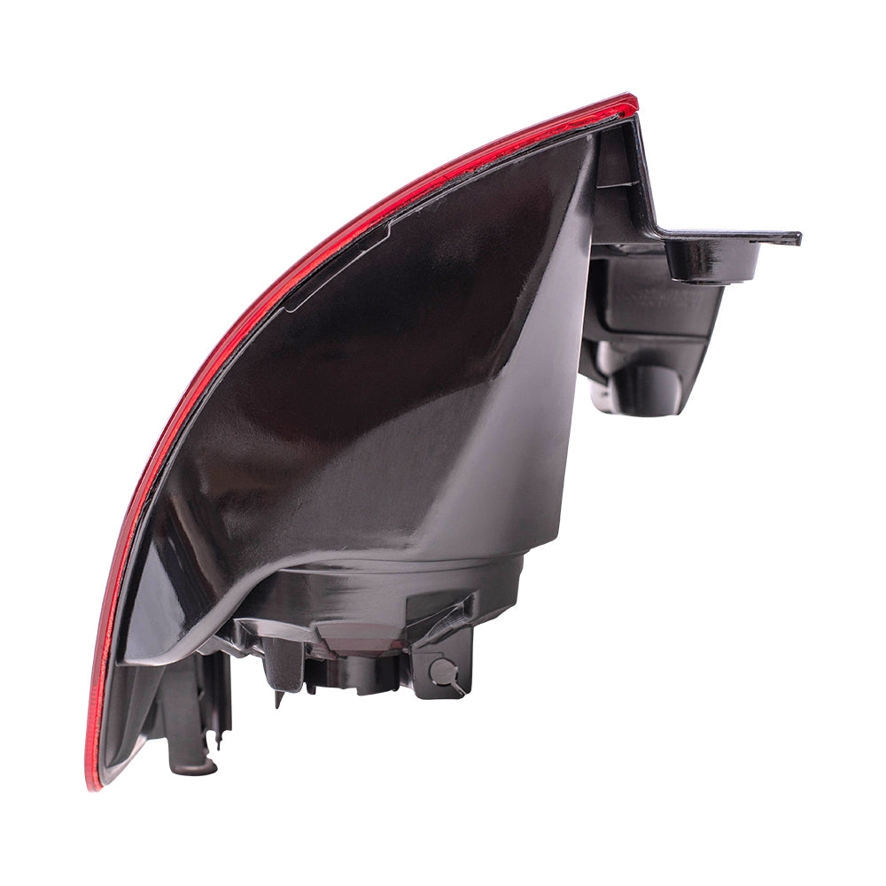 Brock Replacement Drivers Taillight Tail Lamp with Bright Red Lens Compatible with 03-08 Element 33551SCVA01