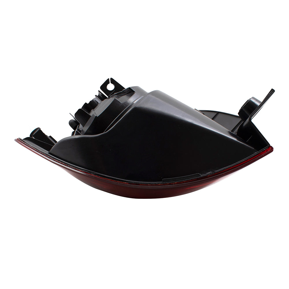 Brock Replacement Passengers Taillight Tail Lamp with Dark Red Lens Compatible with 03-08 Element 33501SCVA11