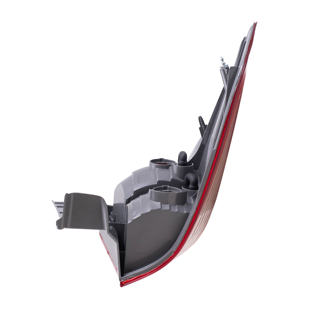 Brock Replacement Driver and Passenger Taillights Quarter Panel Mounted Tail Lamps Compatible with 05-07 Van 33551SHJA11 33501SHJA11