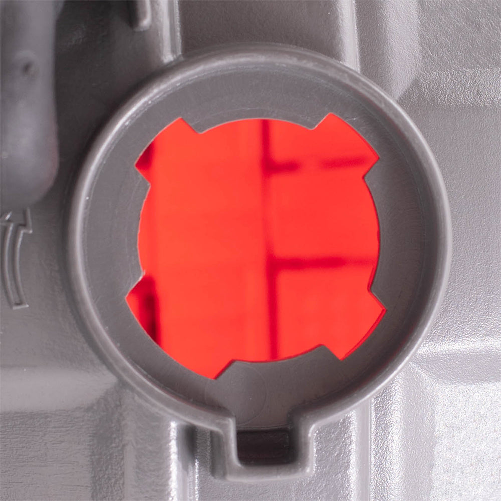 Brock Replacement Drivers Taillight Quarter Panel Mounted Tail Lamp Compatible with 05-07 Van 33551SHJA11