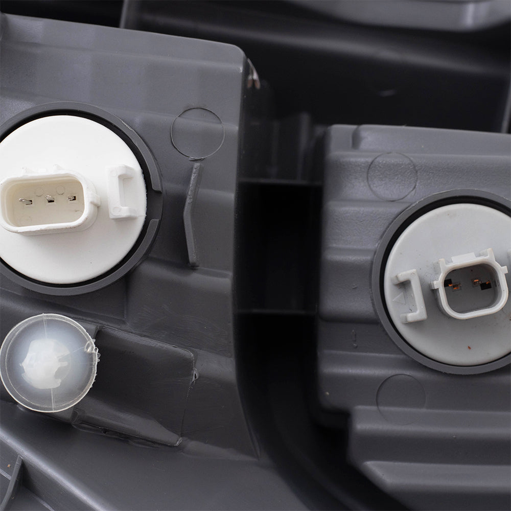 Brock Replacement Pair Set Tail Lights Lower Rear Left and Right Lamps Compatible with 2012-2014 CR-V 33550T0AA01 HO2800183 33500T0AA01 HO2801183