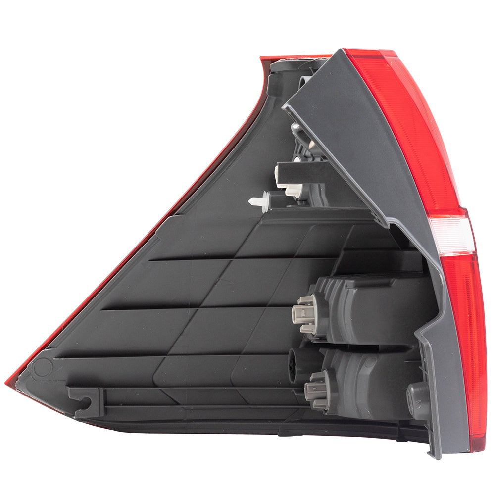 Brock Replacement Pair Set Tail Lights Lower Rear Left and Right Lamps Compatible with 2015-2016 CR-V 33550T1WA01 HO2800186 33500T1WA01 HO2801186