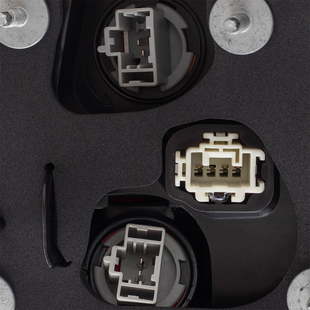 Brock Replacement Tail Light Compatible with 2016-2017 Accord Sedan Driver Quarter Panel Mounted Taillamp 33550T2AA21 33550-T2A-A21