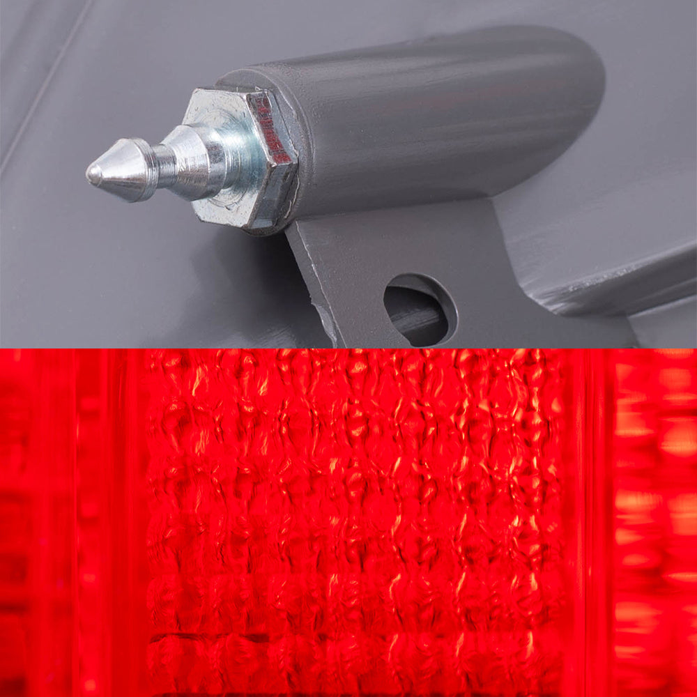 Brock Aftermarket Replacement Passenger Right Tail Light Units Liftgate Mounted and Quarter Mounted Compatible with 2005-2007 Honda Odyssey