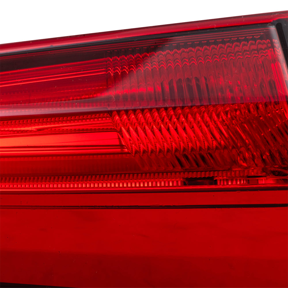 Brock Replacement Tail Light Assembly Compatible with 2016-2021 Civic Sedan Drivers Lid Mounted Tail Lamp 34155TBAA01 34155-TBA-A01