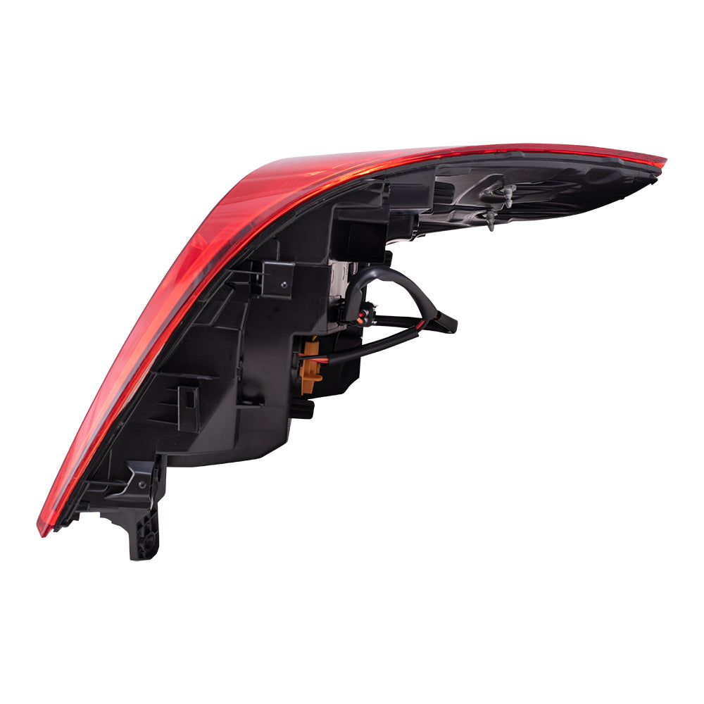 Brock Replacement Passenger Side Tail Light Assembly Quarter Mounted Compatible with 2018-2020 Accord Sedan