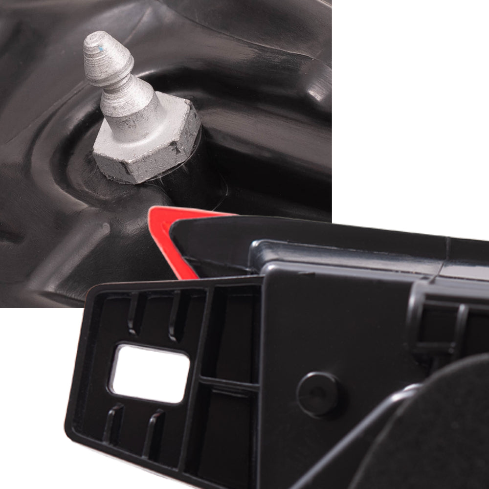 Brock Aftermarket Replacement Driver Left Tail Light Assembly Set Compatible With 2018-2022 Honda Accord Sedan Except Touring