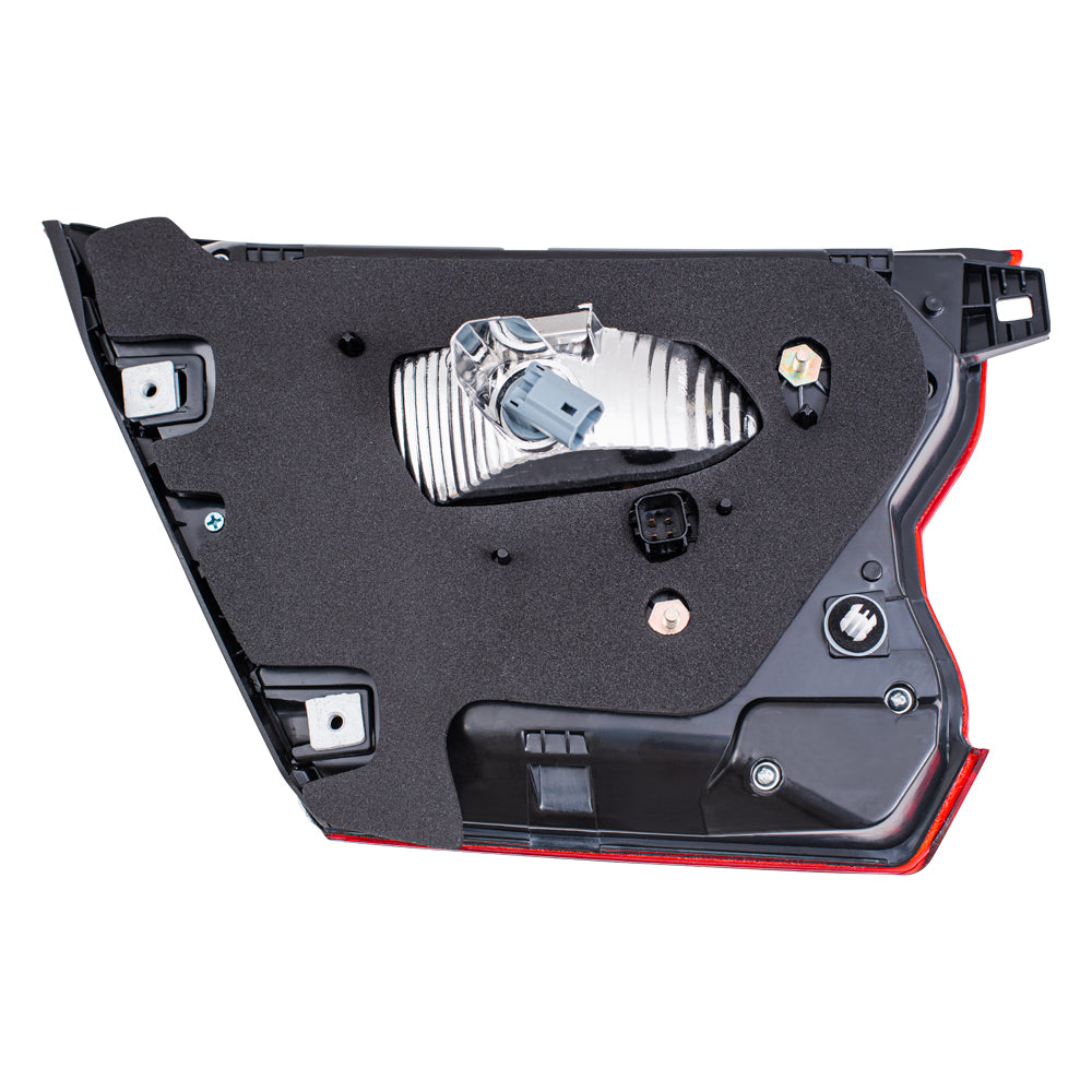 Brock Aftermarket Replacement Driver Left Passenger Right Combination Tail Light Assembly Compatible With 2018-2022 Honda Accord Sedan Except Touring