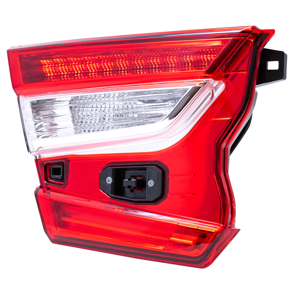 Brock Aftermarket Replacement Driver Side Left Combination Tail Light Assembly Compatible With 2018-2022 Honda Accord Sedan Except Touring