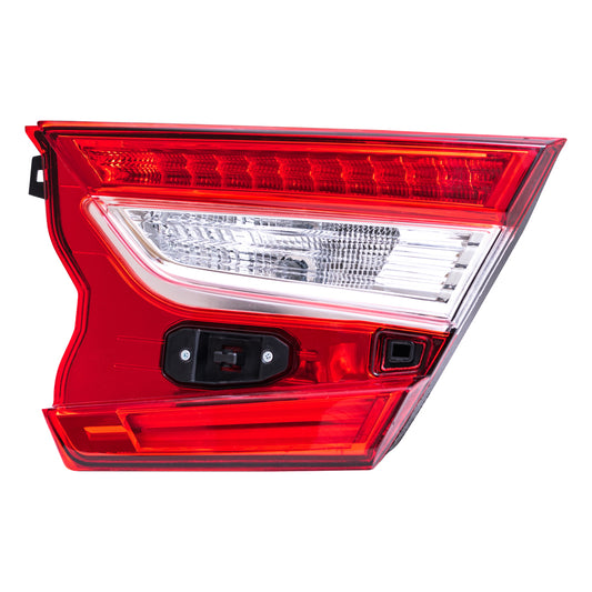 Brock Aftermarket Replacement Passenger Right Combination Tail Light Assembly Compatible With 2018-2022 Honda Accord Sedan Except Touring