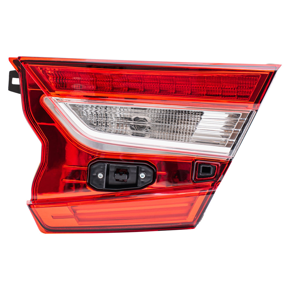 Brock Aftermarket Replacement Passenger Right Combination Tail Light Assembly Compatible With 2018-2022 Honda Accord Sedan Except Touring