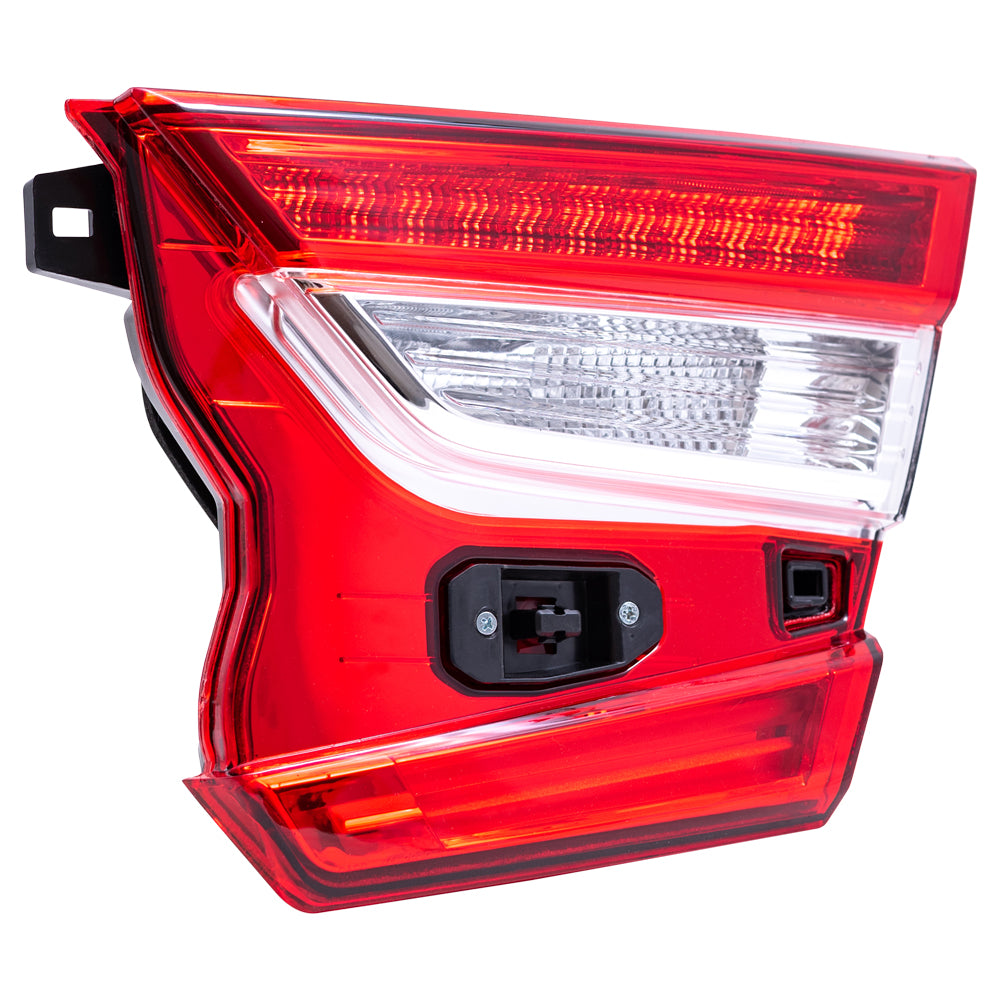 Brock Aftermarket Replacement Passenger Right Combination Tail Light Assembly Compatible With 2018-2022 Honda Accord Sedan Except Touring