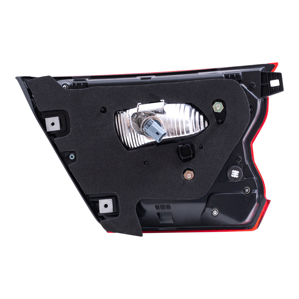 Brock Aftermarket Replacement Passenger Right Combination Tail Light Assembly Compatible With 2018-2022 Honda Accord Sedan Touring
