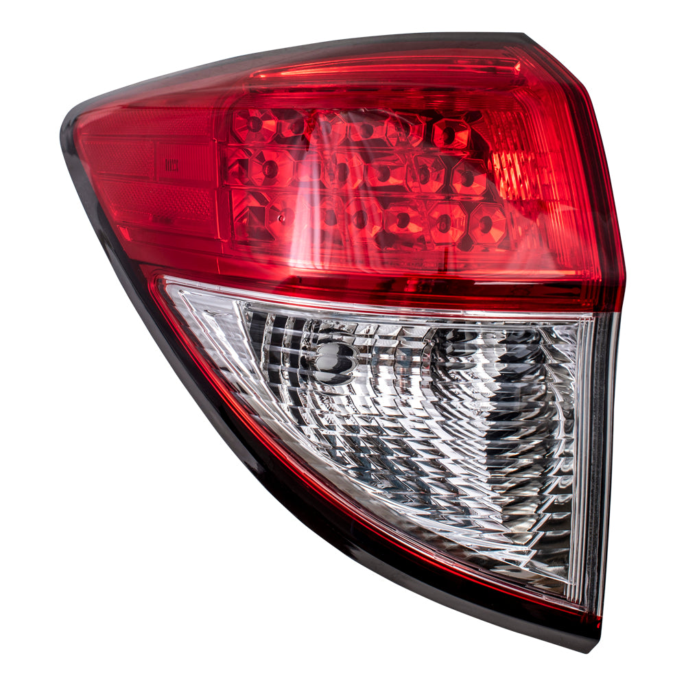 Brock Replacement Driver Side Tail Light Unit Quarter Mounted Compatible with 2019-2022 Honda HR-V
