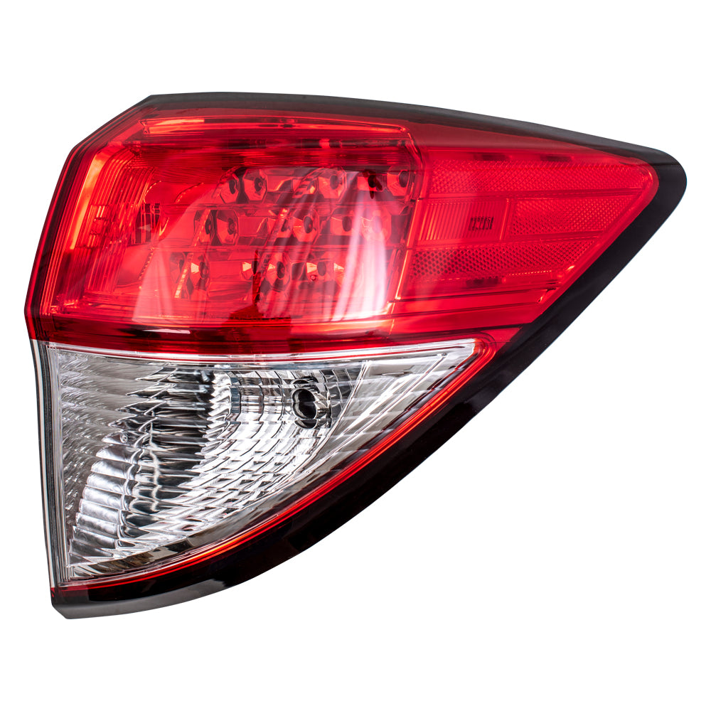 Brock Replacement Passenger Side Tail Light Unit Quarter Mounted Compatible with 2019-2022 Honda HR-V