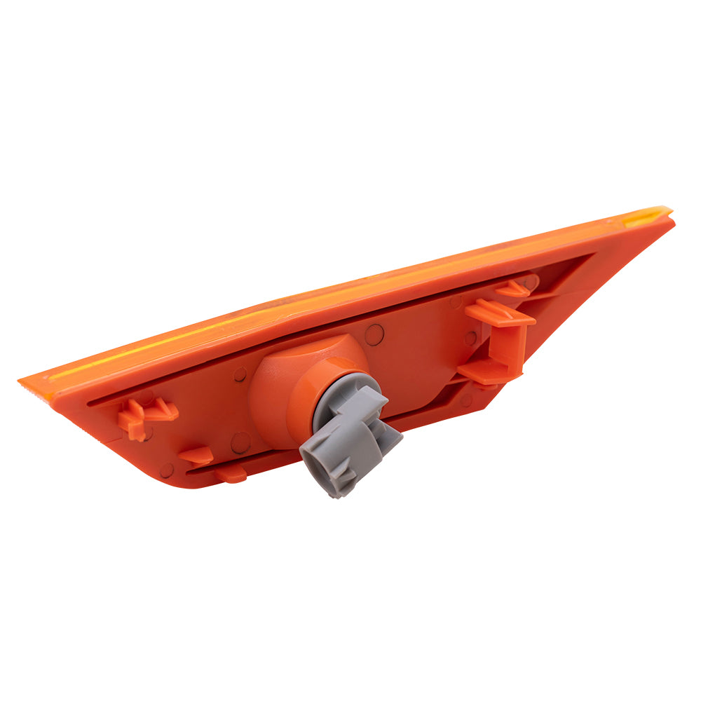 Brock Replacement Set Side Marker Lights Compatible with 2016-2020 Civic