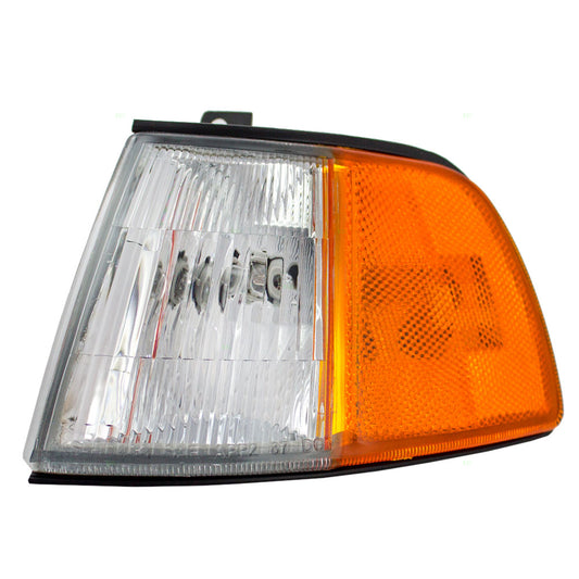 Brock Replacement Drivers Park Signal Side Marker Light Lamp Compatible with 90-91 Civic 34350-SH3-A11