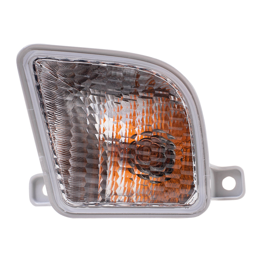 Brock Aftermarket Replacement Part Driver Side Turn Signal Light Assembly Compatible with 2018-2020 Honda Odyssey Except LX 2019-2021 Honda Passport