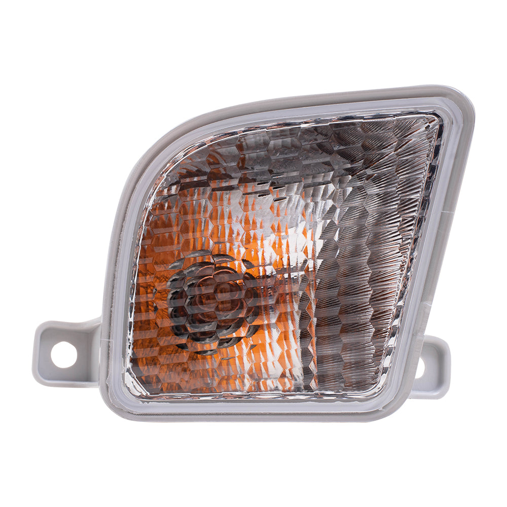 Brock Aftermarket Replacement Part Passenger Side Turn Signal Light Assembly Compatible with 2018-2020 Honda Odyssey Except LX 2019-2021 Honda Passport
