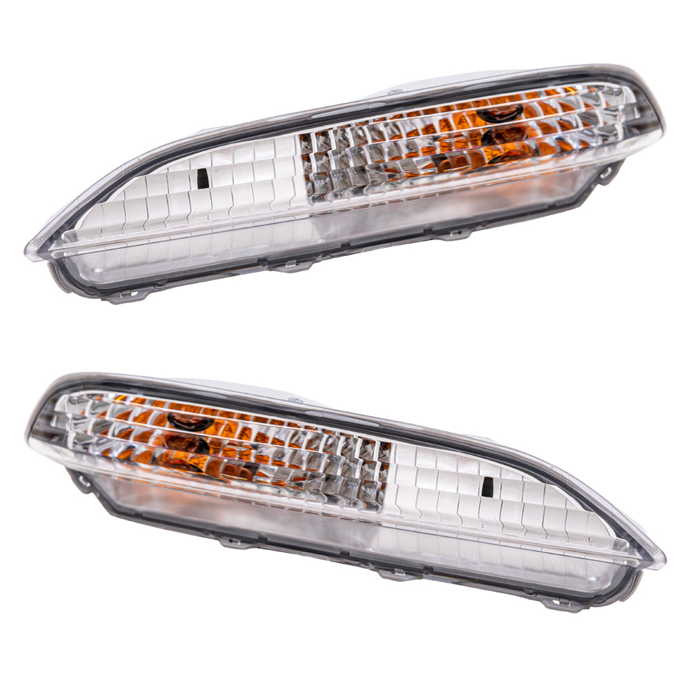 2016-2018 Honda Pilot LX Turn Signal Light Assembly Set LH+RH CAPA Certified