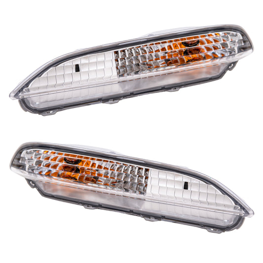 2016-2018 Honda Pilot LX Turn Signal Light Assembly Set LH+RH CAPA Certified