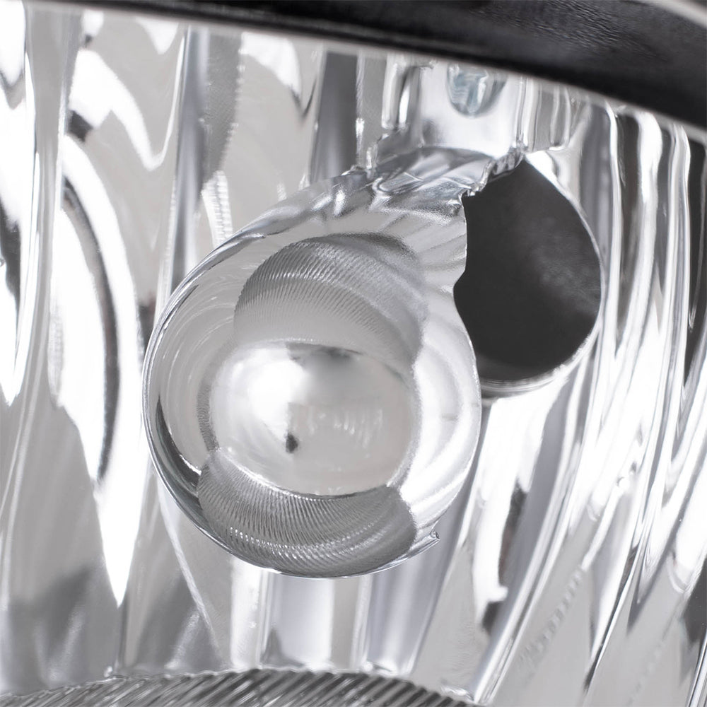 Brock Replacement Driver and Passenger Fog Lights Lamps Compatible with 07-08 Element 04-06 MDX 33951-S3V-A11 33901-S3V-A11