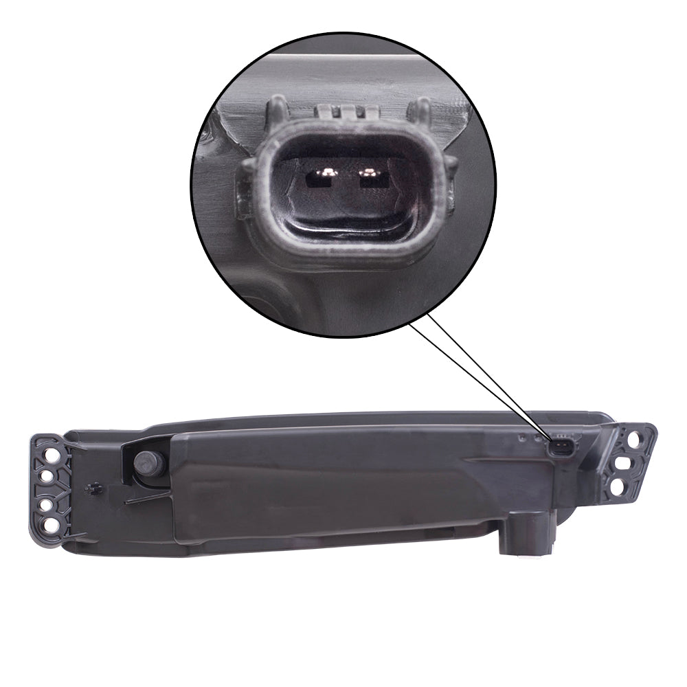 Brock Aftermarket Replacement Part Driver and Passenger Side Fog Light Assemblies Set Compatible with 2018-2020 Honda Accord Sedan