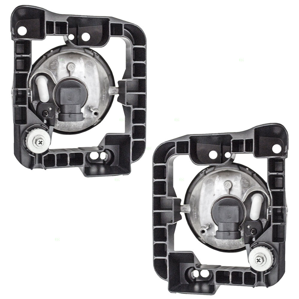 Brock Replacement Driver and Passenger Fog Lights Lamps Compatible with 2009-2010 TSX 04395-TL0-306 04390-TL0-306