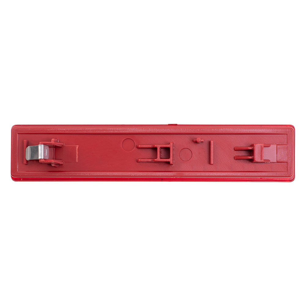 Brock Replacement Pair Set Rear Bumper Reflectors Signal Marker Lights Lens Compatible with 06-08 Pilot 33555-S9V-A11 33505-S9V-A11