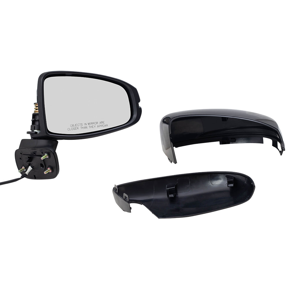 Brock Replacement Passenger Power Side Mirror Compatible with 2015-2019 Fit
