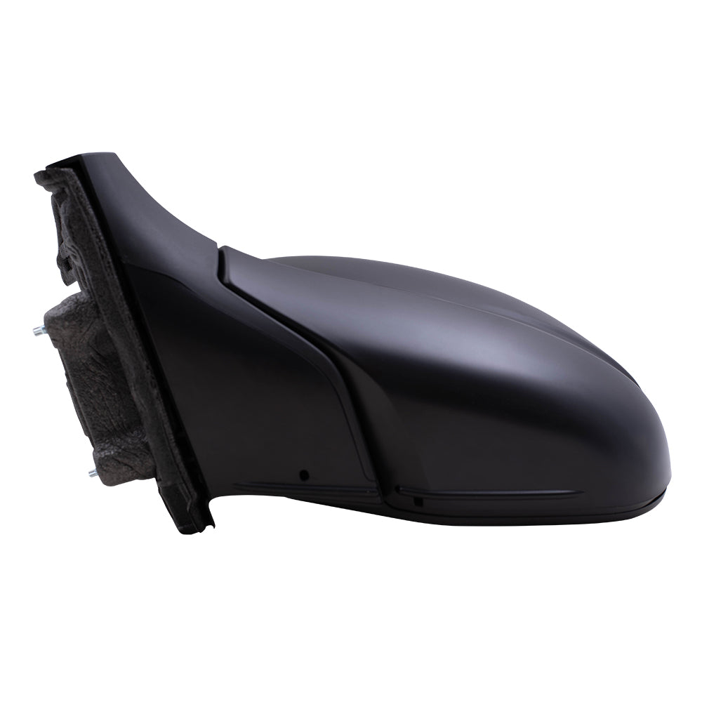 2017-2022 Honda Pilot Power Mirror Assembly Textured Black Manual Folding Without Heat-Signal-Memory-Auto Dimming LH